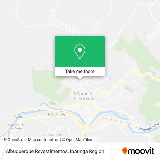 Albuquerque Revestimentos map