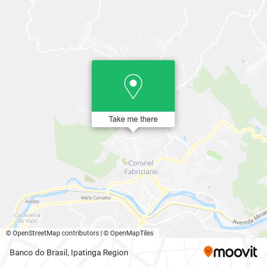 Banco do Brasil map