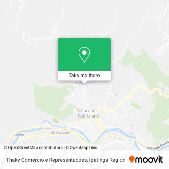 Thaky Comercio e Representacoes map