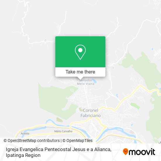Igreja Evangelica Pentecostal Jesus e a Alianca map