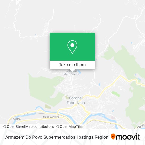 Mapa Armazem Do Povo Supermercados