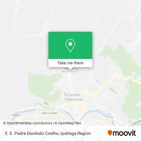 E. E. Padre Deolindo Coelho map
