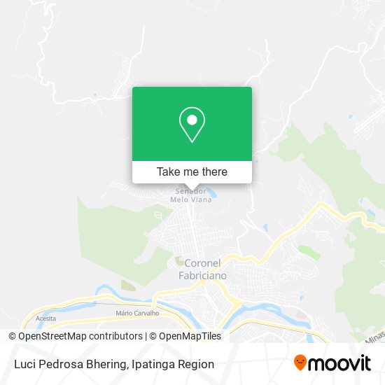 Luci Pedrosa Bhering map