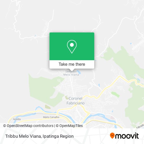 Mapa Tribbu Melo Viana