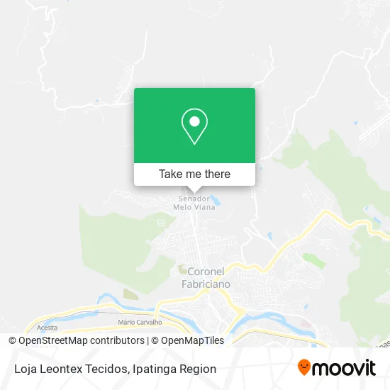 Loja Leontex Tecidos map