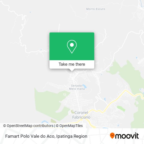 Famart Polo Vale do Aco map
