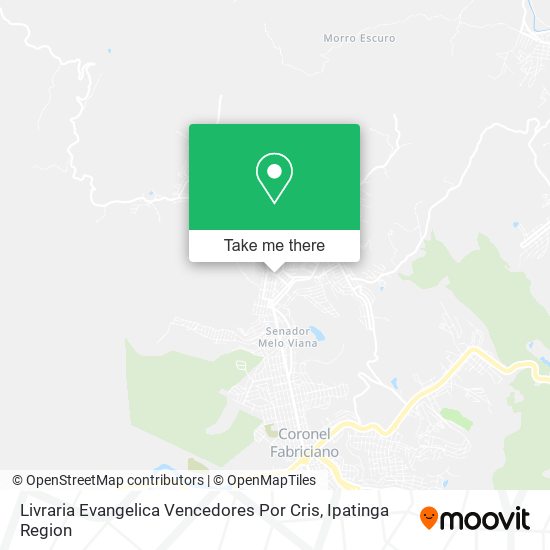 Livraria Evangelica Vencedores Por Cris map