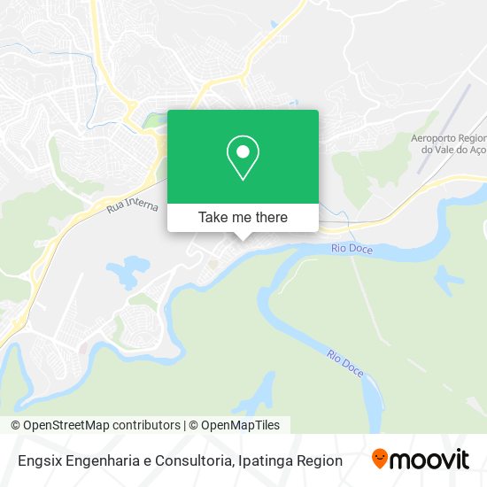 Mapa Engsix Engenharia e Consultoria