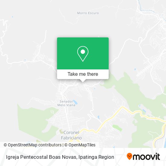 Mapa Igreja Pentecostal Boas Novas