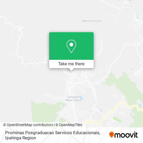 Prominas Posgraduacao Servicos Educacionais map