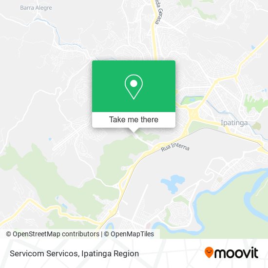 Servicom Servicos map