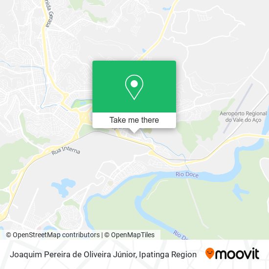 Mapa Joaquim Pereira de Oliveira Júnior