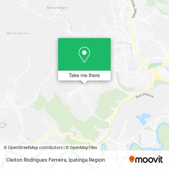 Cleiton Rodrigues Ferreira map