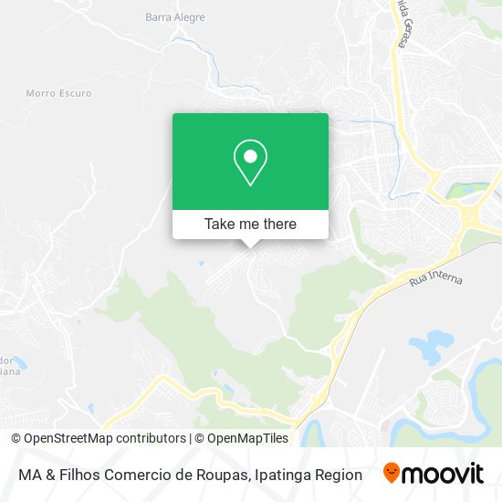 MA & Filhos Comercio de Roupas map