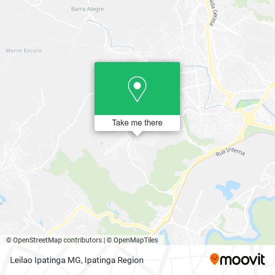 Leilao Ipatinga MG map