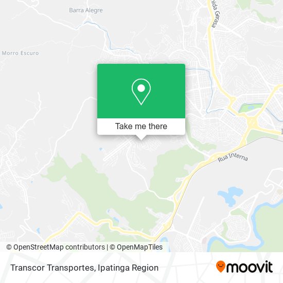 Mapa Transcor Transportes