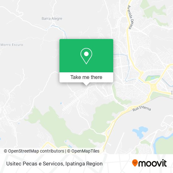 Usitec Pecas e Servicos map