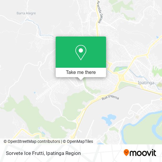 Sorvete Ice Frutti map