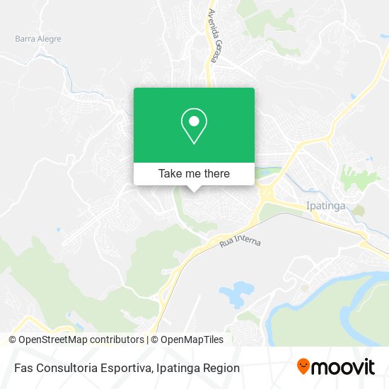 Fas Consultoria Esportiva map