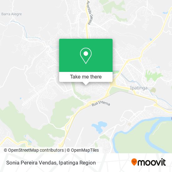 Sonia Pereira Vendas map