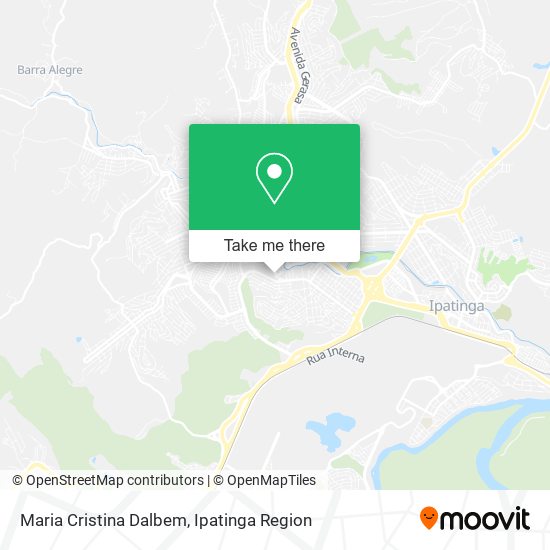 Maria Cristina Dalbem map