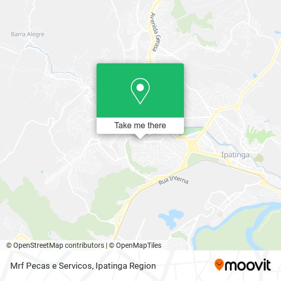 Mrf Pecas e Servicos map