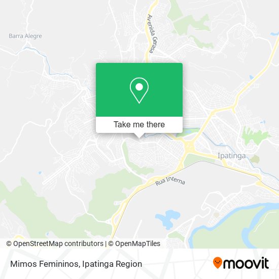 Mimos Femininos map