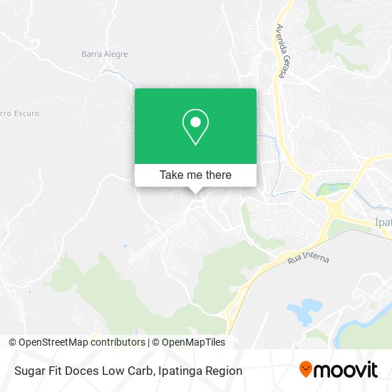 Sugar Fit Doces Low Carb map