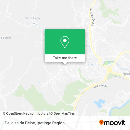 Delicias da Deise map