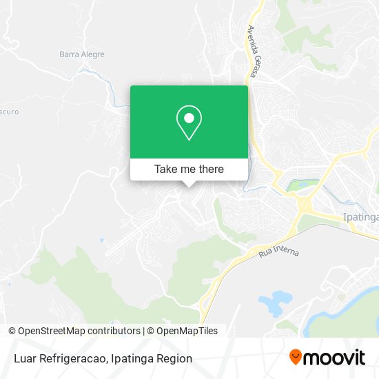 Luar Refrigeracao map