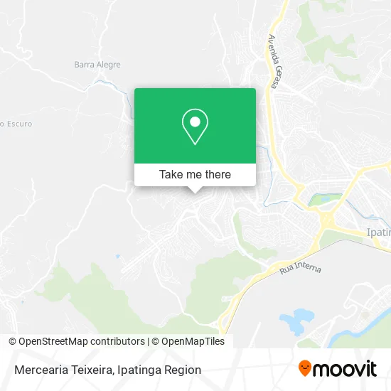 Mercearia Teixeira map