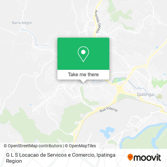 G L S Locacao de Servicos e Comercio map