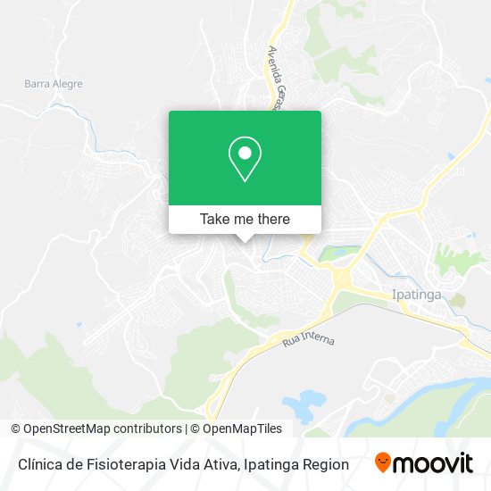 Clínica de Fisioterapia Vida Ativa map
