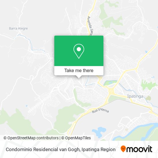 Condominio Residencial van Gogh map