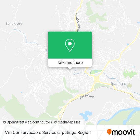 Mapa Vm Conservacao e Servicos