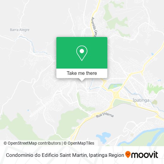 Condominio do Edificio Saint Martin map