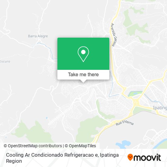 Mapa Cooling Ar Condicionado Refrigeracao e