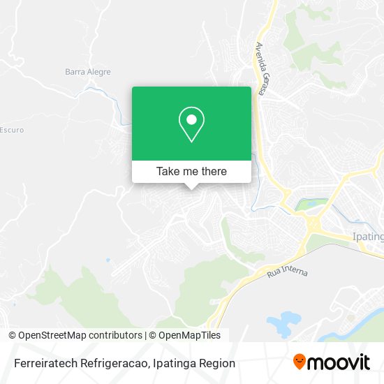 Ferreiratech Refrigeracao map