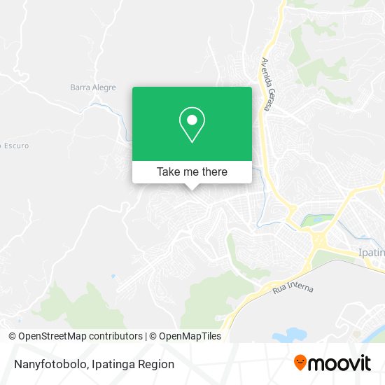 Mapa Nanyfotobolo