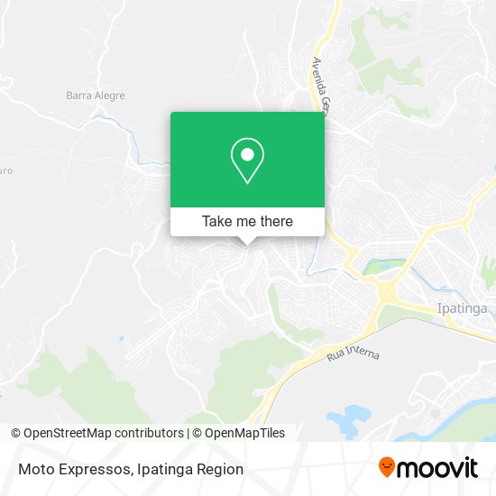 Moto Expressos map