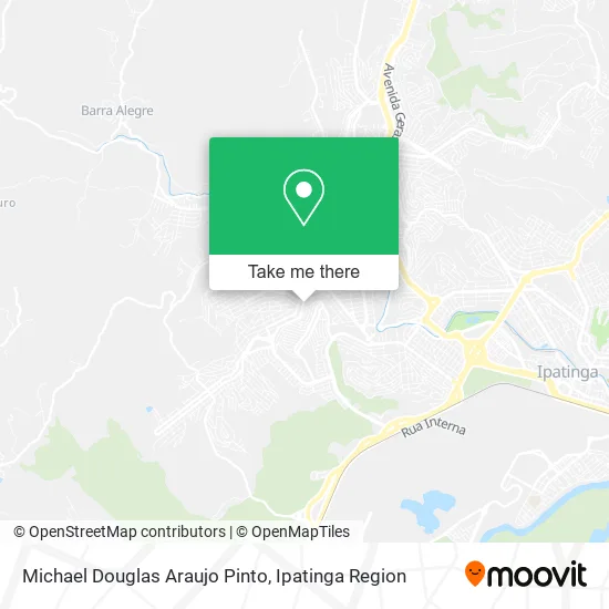 Michael Douglas Araujo Pinto map