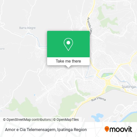 Amor e Cia Telemensagem map