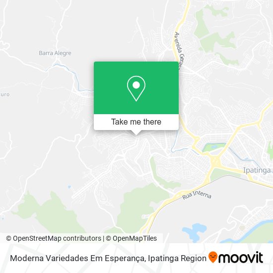 Moderna Variedades Em Esperança map