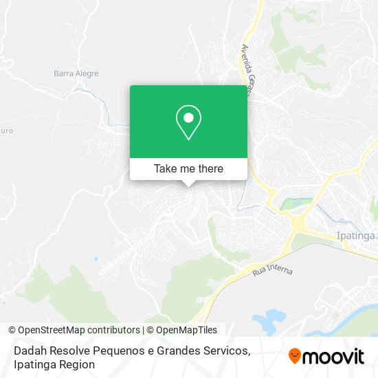 Mapa Dadah Resolve Pequenos e Grandes Servicos