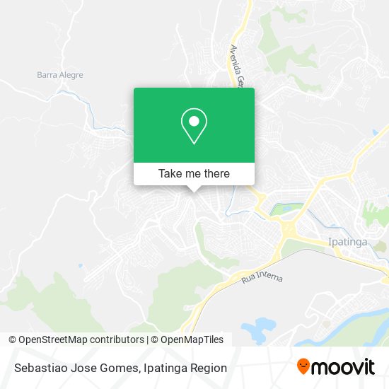 Sebastiao Jose Gomes map