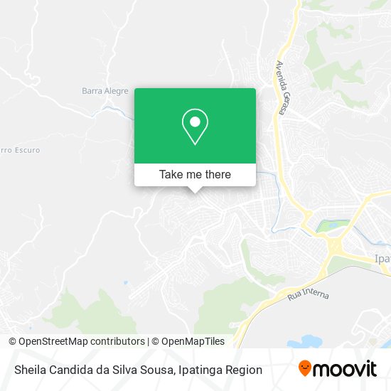 Sheila Candida da Silva Sousa map