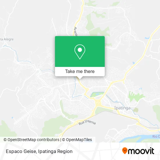 Espaco Geise map