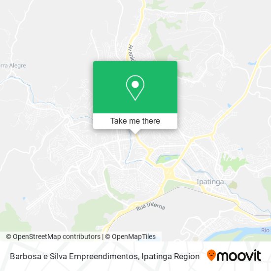 Mapa Barbosa e Silva Empreendimentos