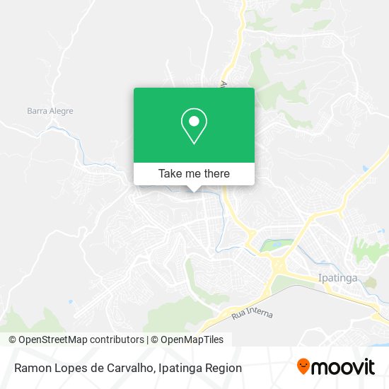 Ramon Lopes de Carvalho map