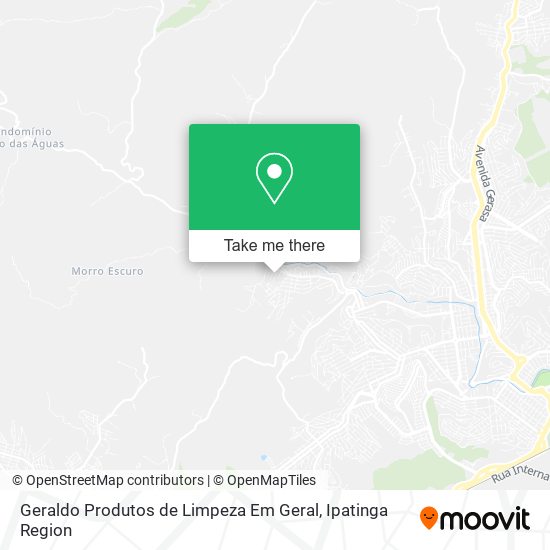 Geraldo Produtos de Limpeza Em Geral map